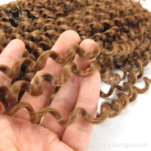 Online shopping cheap high quality synthetic afro kinky curly braiding hair weave